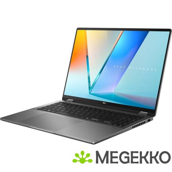 Grote foto asus vivobook 16 flip tp3607sa si099w 16 copilot pc intel core ultra 7 computers en software overige computers en software