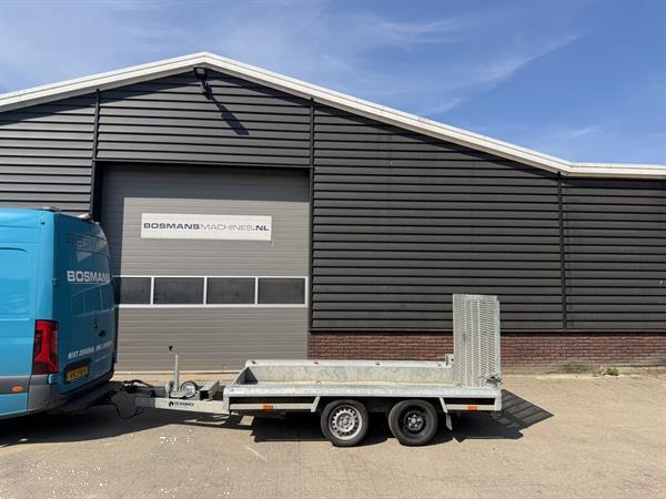 Grote foto vlemmix 2700 kg machinetransporter 300x150 gebruikt belgische papieren agrarisch aanhangwagens