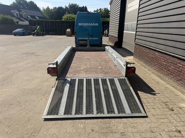 Grote foto vlemmix machinetransporter 400x180 gebruikt belgische papieren agrarisch aanhangwagens