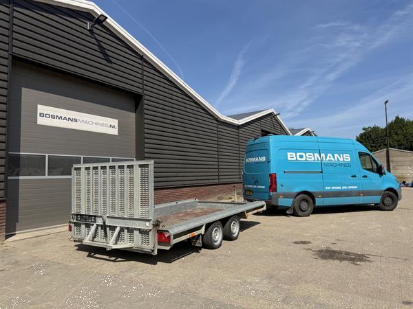 Grote foto vlemmix machinetransporter 400x180 gebruikt belgische papieren agrarisch aanhangwagens