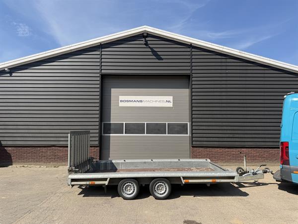 Grote foto vlemmix machinetransporter 400x180 gebruikt belgische papieren agrarisch aanhangwagens