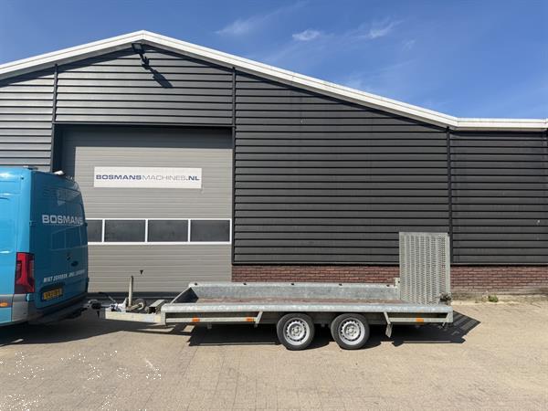 Grote foto vlemmix machinetransporter 400x180 gebruikt belgische papieren agrarisch aanhangwagens