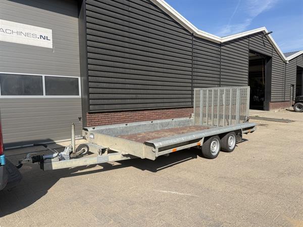 Grote foto vlemmix machinetransporter 400x180 gebruikt belgische papieren agrarisch aanhangwagens