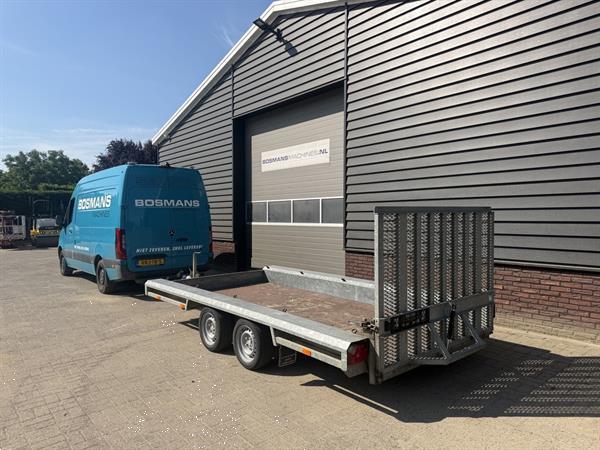 Grote foto vlemmix machinetransporter 400x180 gebruikt belgische papieren agrarisch aanhangwagens