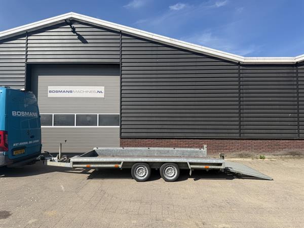 Grote foto vlemmix machinetransporter 400x180 gebruikt belgische papieren agrarisch aanhangwagens