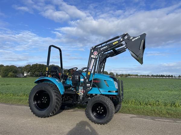Grote foto knegt 404 compact tractor nieuw met frontlader 340 lease agrarisch tractoren