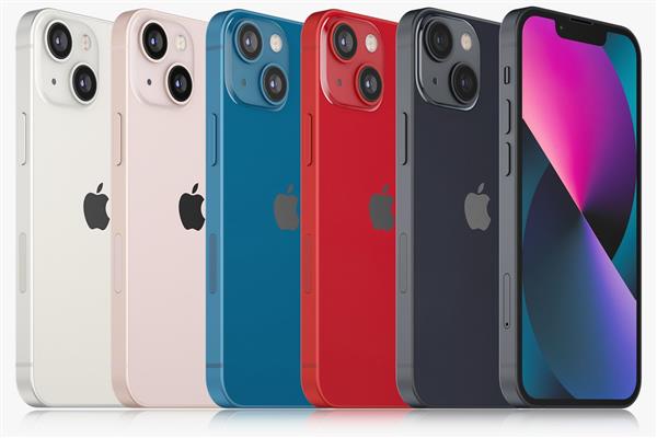 Grote foto populair apple iphone 13 mini model 2021 128gb zwart garantie telecommunicatie apple iphone
