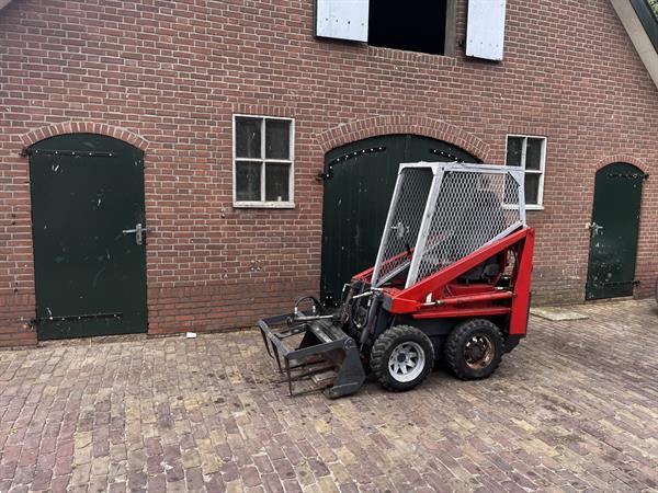 Grote foto bobcat schranklader met mestklem doe het zelf en verbouw overige doe het zelf en verbouw