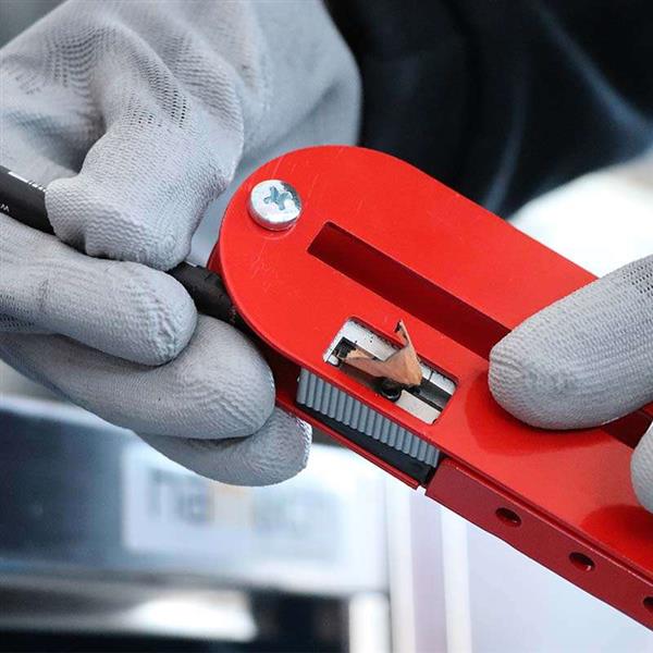 Grote foto carrosserie aftekenapparaat markeertool met potlood en ingebouwde puntenslijper 8040 doe het zelf en verbouw materialen en producten