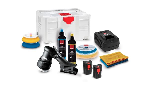 Grote foto rupes bigfoot hlr75 mini polisher accu poetsmachine in systainer nieuwste generatie extra scherp doe het zelf en verbouw materialen en producten