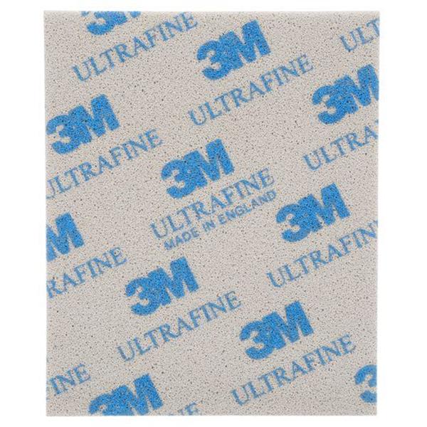 Grote foto 3m 02601 softback schuurspons 140 mm x 115 mm ultra fine 1 zijdig per 20 vel 3m 02601 doe het zelf en verbouw materialen en producten