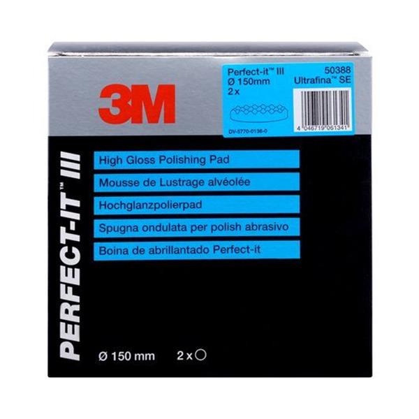 Grote foto 3m 50388 wafelpad 150mm perfect it iii ultrafine se blauw 2 stuks 3m 50388 doe het zelf en verbouw materialen en producten