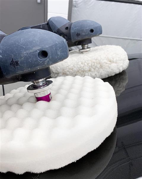 Grote foto 3m 33271 quick connect adapter m14 voor 3m dubbelzijdige schuimpads purple edition ie43 3m 33271 p doe het zelf en verbouw materialen en producten