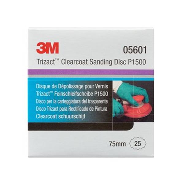Grote foto 3m 05601 lacc trizact schuurschijf 75mm p1500 per 25 schijven 3m 05601 doe het zelf en verbouw materialen en producten
