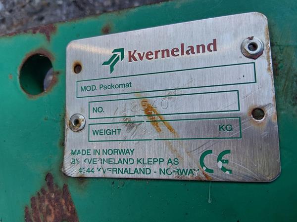 Grote foto kverneland packomat vorenpakker 125 cm breed agrarisch ploegen