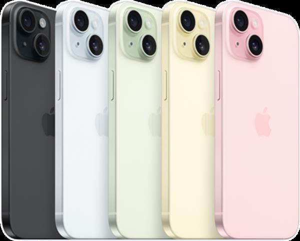 Grote foto ex demo apple iphone 15 model 2023 roze 128gb garantie telecommunicatie apple iphone
