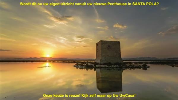 Grote foto uw nieuwe penthouse aan zee in santa pola met huizen en kamers nieuw europa