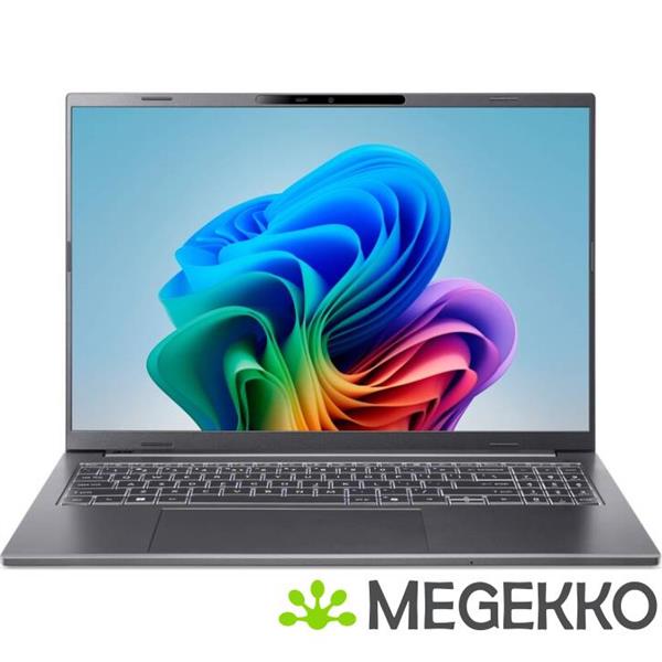 Grote foto acer aspire 16 ai a16 61m r11y 16 amd ryzen ai 5 330 laptop computers en software overige computers en software