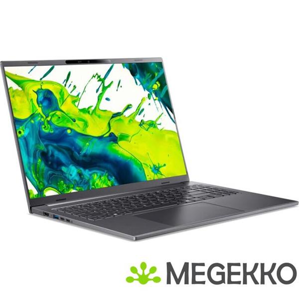 Grote foto acer aspire 16 ai a16 61m r11y 16 amd ryzen ai 5 330 laptop computers en software overige computers en software