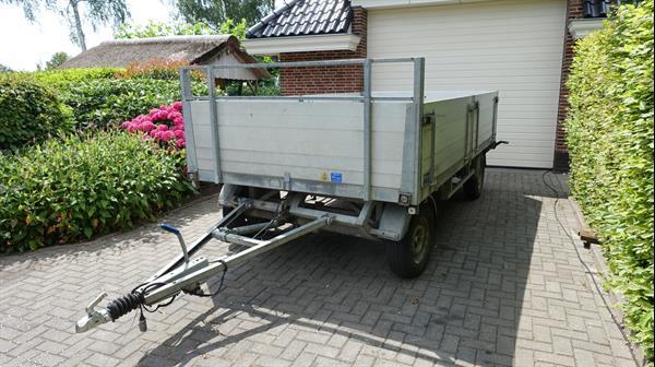 Grote foto gijzen schamelaanhangwagen 400x215 cm agrarisch aanhangwagens