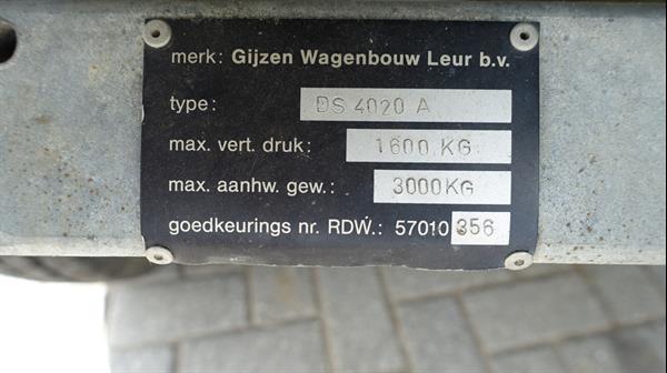 Grote foto gijzen schamelaanhangwagen 400x215 cm agrarisch aanhangwagens