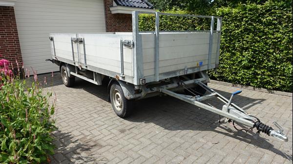 Grote foto gijzen schamelaanhangwagen 400x215 cm agrarisch aanhangwagens