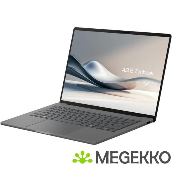 Grote foto asus zenbook a14 ux3407qa qd479w 14 copilot pc snapdragon x1 26 100 computers en software overige computers en software