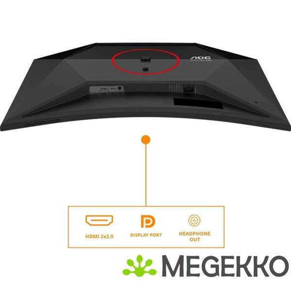 Grote foto aoc gaming g4 c32g4z 31.5 curved full hd 260hz va monitor computers en software overige computers en software