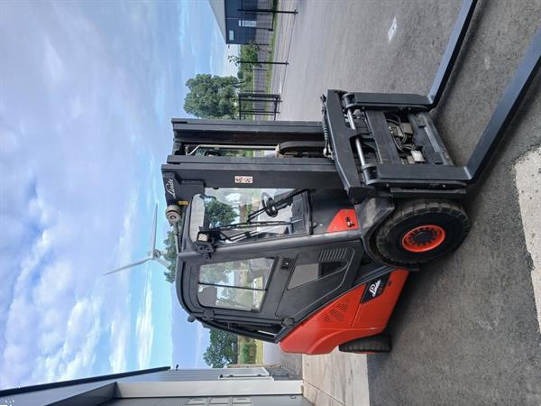 Grote foto linde h35 d evo met vorkenversteller bj2019 agrarisch heftrucks