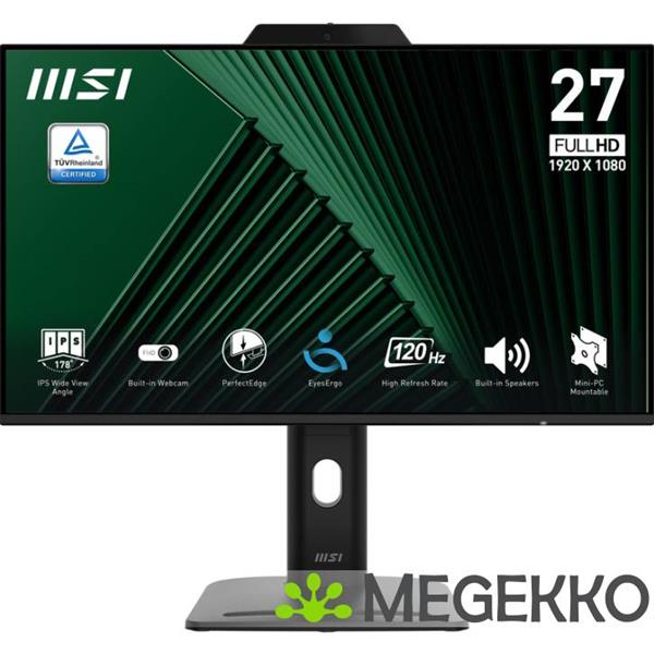 Grote foto msi pro mp272pmg 27 full hd ips monitor computers en software overige computers en software