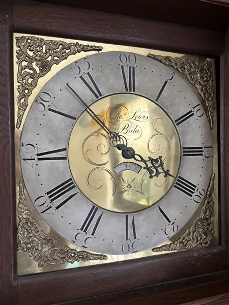 Grote foto engels staand horloge antiek en kunst klokken