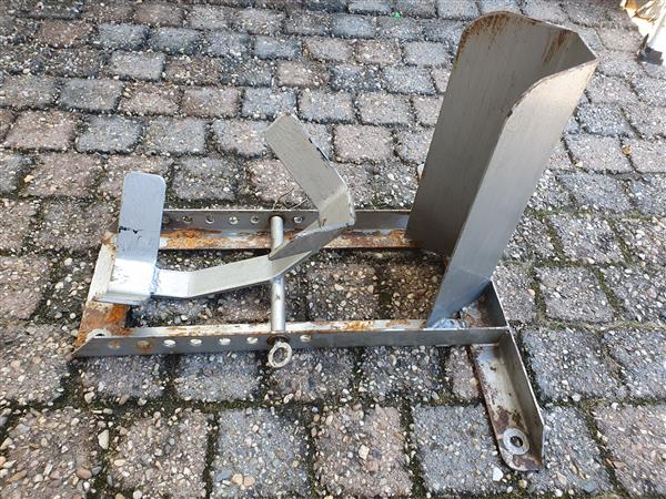 Grote foto scooterdrager zware uitvoering caravans en kamperen camper accessoires