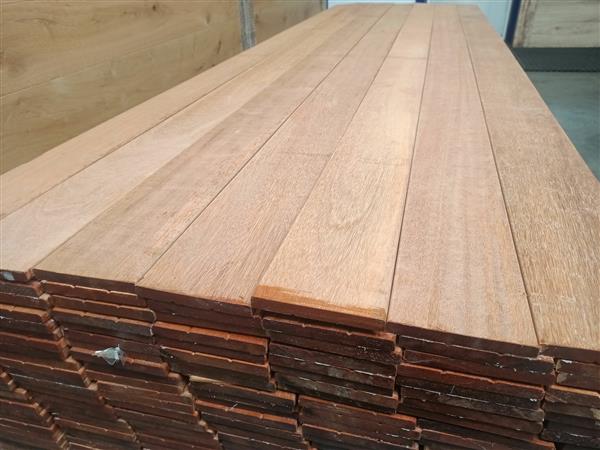 Grote foto 16x145mm 490cm hard hout geschaafd doe het zelf en verbouw hout en planken