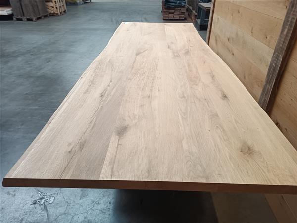 Grote foto 100x280cm 40mm eiken tafelbladen doe het zelf en verbouw hout en planken