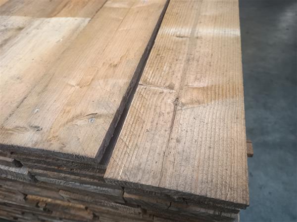 Grote foto 18x140mm vuren gebruikt 400cm 120295 doe het zelf en verbouw hout en planken