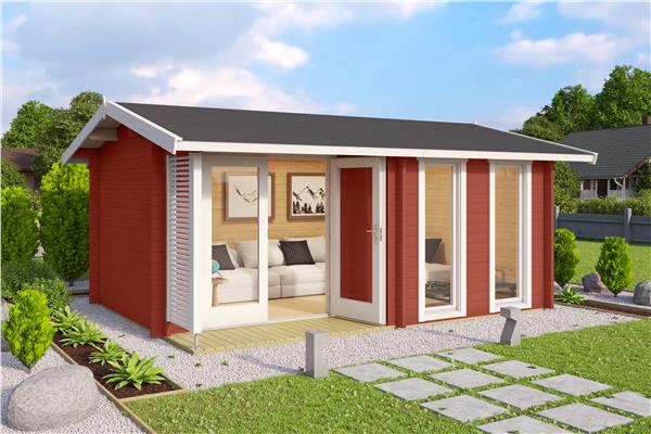Grote foto nieuw blokhut hampshire tuin en terras tuinhuisjes en blokhutten