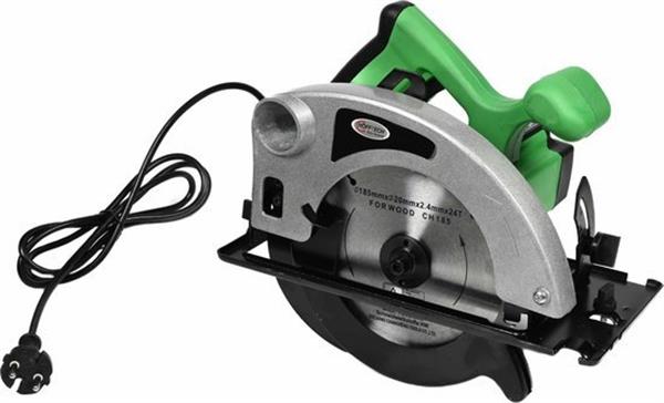 Grote foto h fftech cirkelzaag 1200w 185mm doe het zelf en verbouw gereedschappen en machines