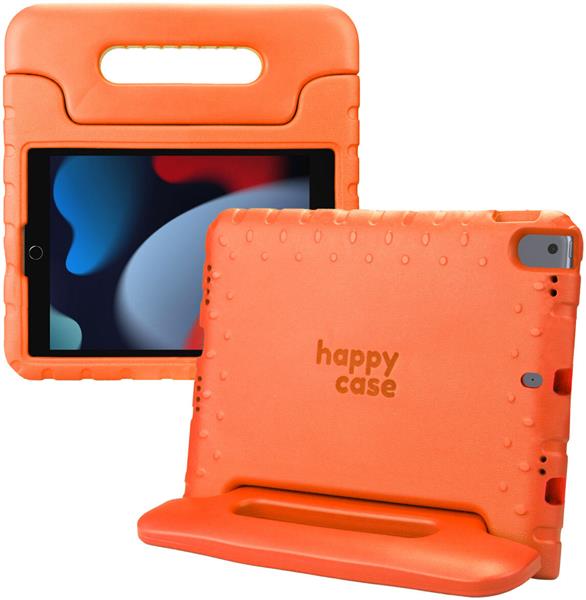 Grote foto apple ipad 9 model 2021 64gb beschermhoes oranje 10.2 wifi 4g garantie telecommunicatie ipad