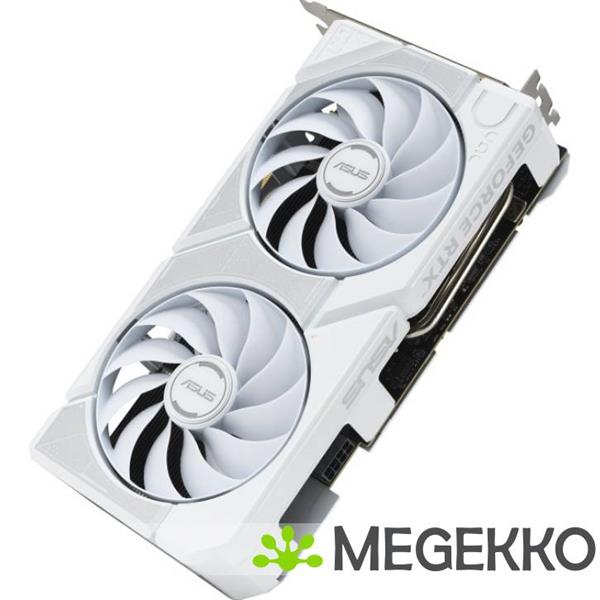 Grote foto asus geforce rtx 5060 ti dual rtx5060ti o16g white computers en software videokaarten
