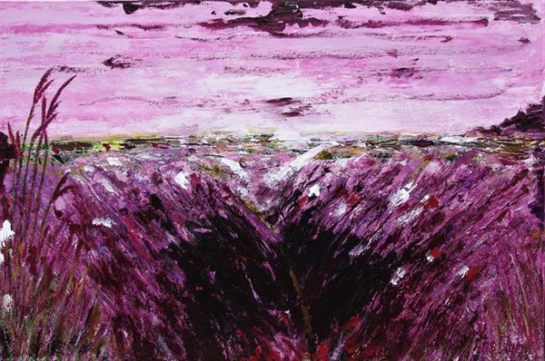 Grote foto kunsthandel gennep the smell 0f lavender antiek en kunst modern