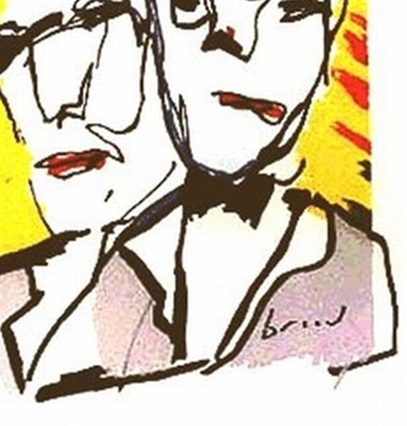 Grote foto herman brood herenleed antiek en kunst litho en zeefdrukken