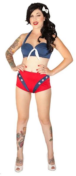 Grote foto fables by barrie daisy swimshort kleding dames badmode en zwemkleding