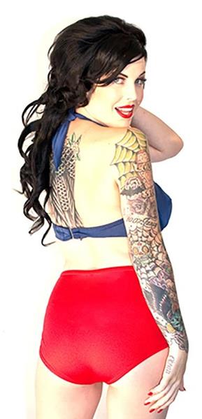 Grote foto fables by barrie daisy swimshort kleding dames badmode en zwemkleding
