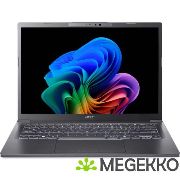 Grote foto acer aspire 14 ai a14 52mt 528g 14 core ultra 5 226v touchscreen laptop computers en software overige computers en software