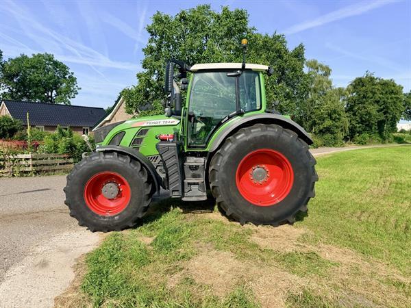 Grote foto fendt 724 s4 profi agrarisch tractoren