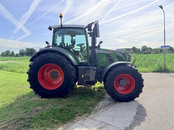 Grote foto fendt 724 s4 profi agrarisch tractoren