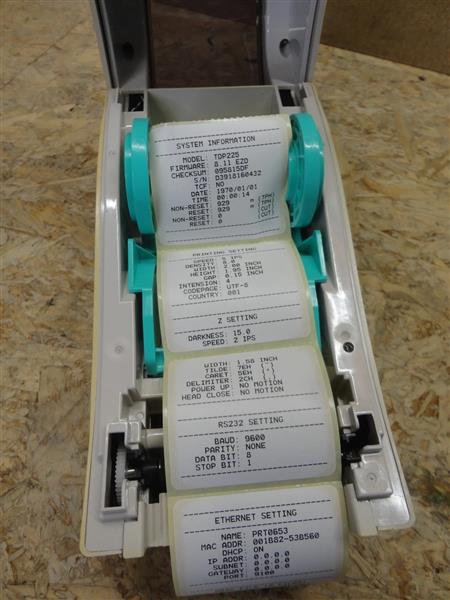 Grote foto tsc ttp 225 thermal transfer label printer 203dpi 2 inch computers en software printers