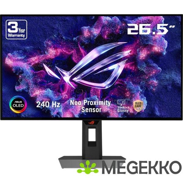 Grote foto asus rog strix xg27aqdmgr 27 quad hd 240hz oled gaming monitor computers en software overige computers en software