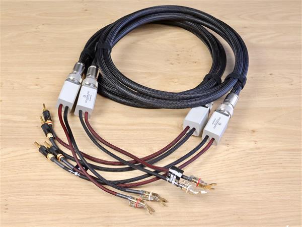 Grote foto goldmund hd high end audio speaker cables a2 s3 adapters 3 0 metre audio tv en foto onderdelen en accessoires