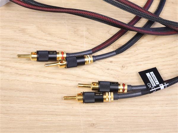 Grote foto goldmund hd high end audio speaker cables a2 s3 adapters 3 0 metre audio tv en foto onderdelen en accessoires
